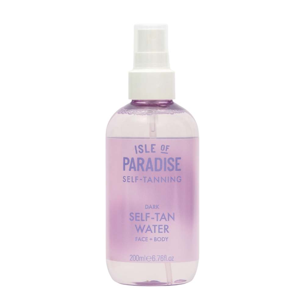 ISLE OF PARADISE Self-Tanning Water Dark 200ml - Міст для автозасмаги у відтінку Dark